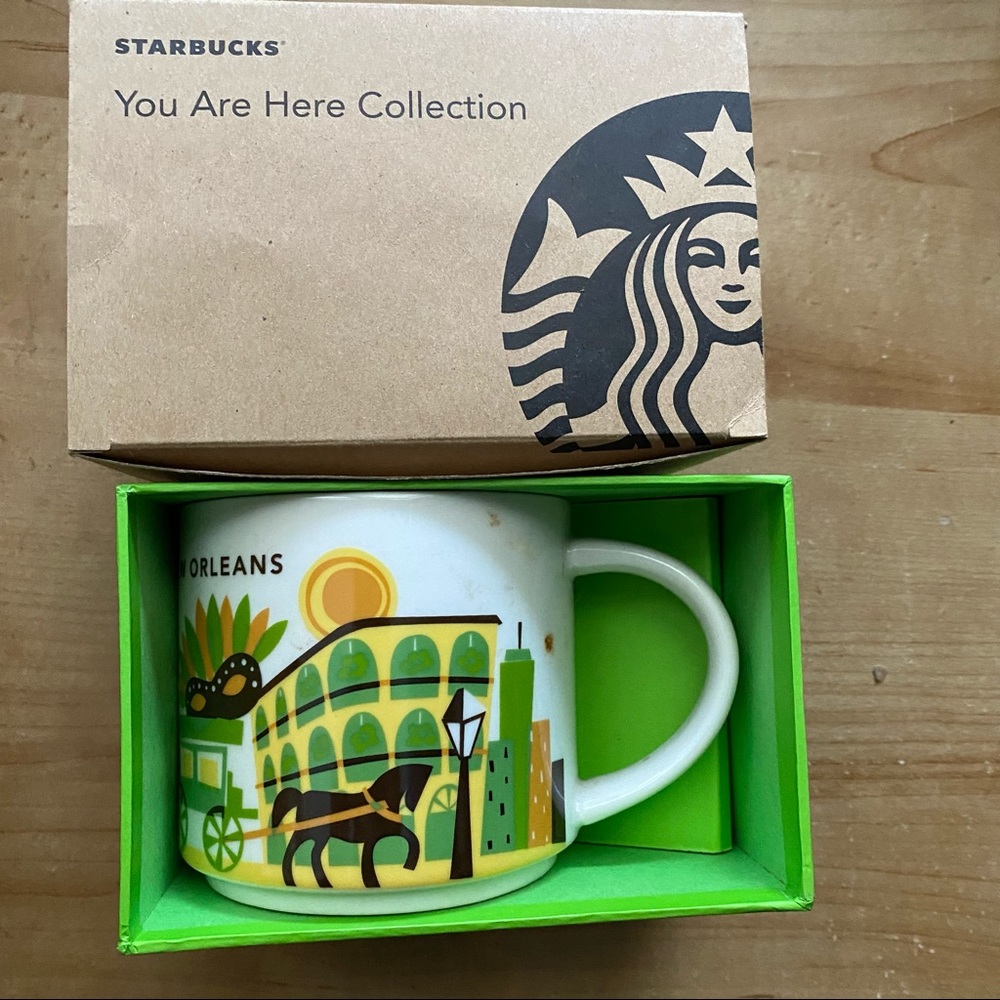NWT Starbucks New Orleans YAH Collection Mug 14 oz